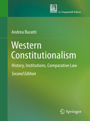 cover image of Western Constitutionalism